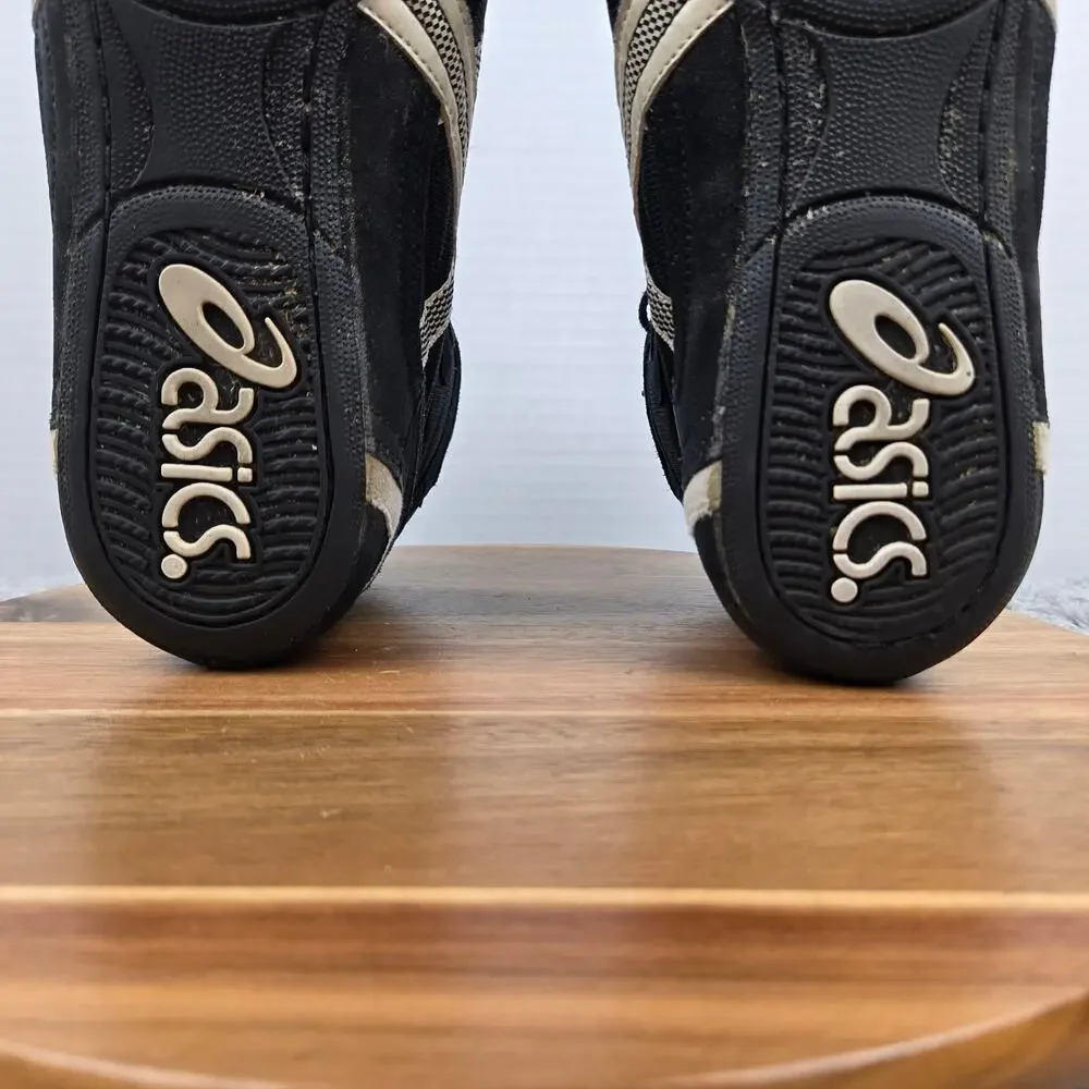 Asics Mens 12 2000 Mosh Black Performance Rare Gym Wrestling Boxing Shoe JL002